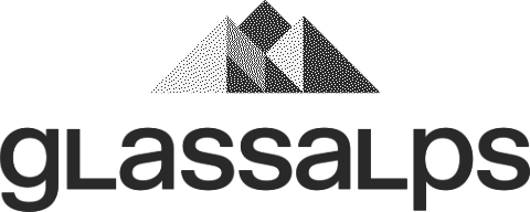 Glassalps GmbH – Logo und Logotype des Beratungsunternehmens