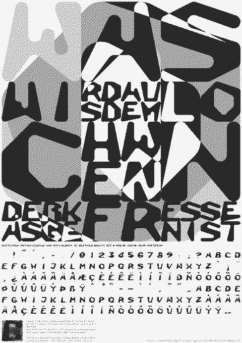 Hoole – Poster als Schriftmuster